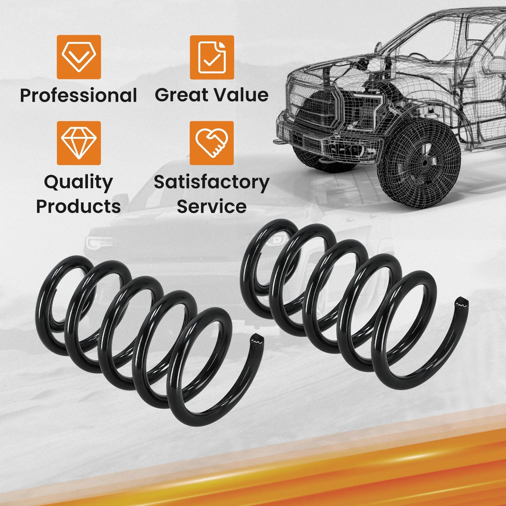 3" Front Drop Coils for Chevy Silverado GMC Sierra 1500 Cadillac Escalade (2007-2015)