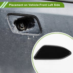 Front Left Washer Nozzle Cover Cap for Toyota Rav4 (2010–2012) 8504542110 Black