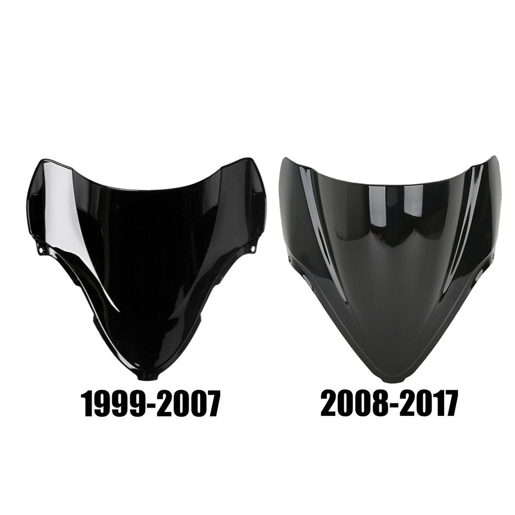 Dual Bubble Windshield for Suzuki Hayabusa GSX1300R (1999–2017)