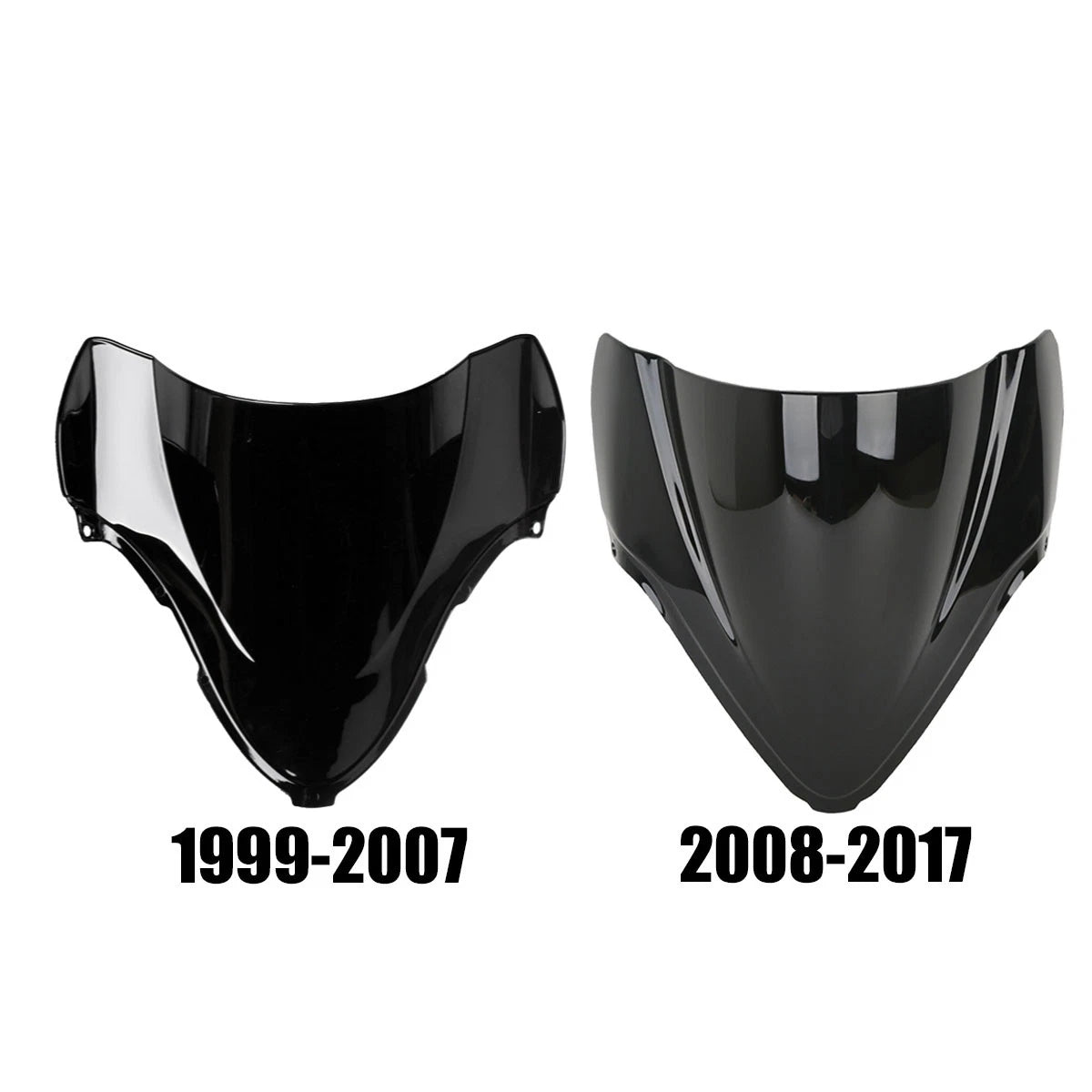 Dual Bubble Windshield for Suzuki Hayabusa GSX1300R (1999–2017)