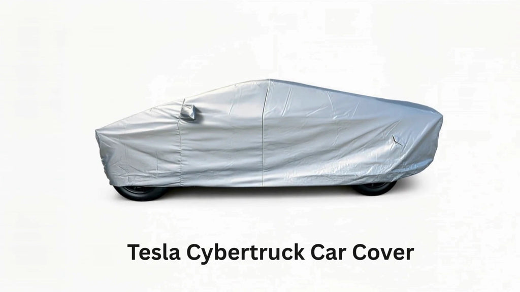 Car Cover for Tesla Cybertruck (2023–2023) Silver UV Resistant Waterproof
