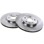 Set of 2 Front Disc Brake Rotors & Ceramic Pads for Chevy Malibu (2004–2012)