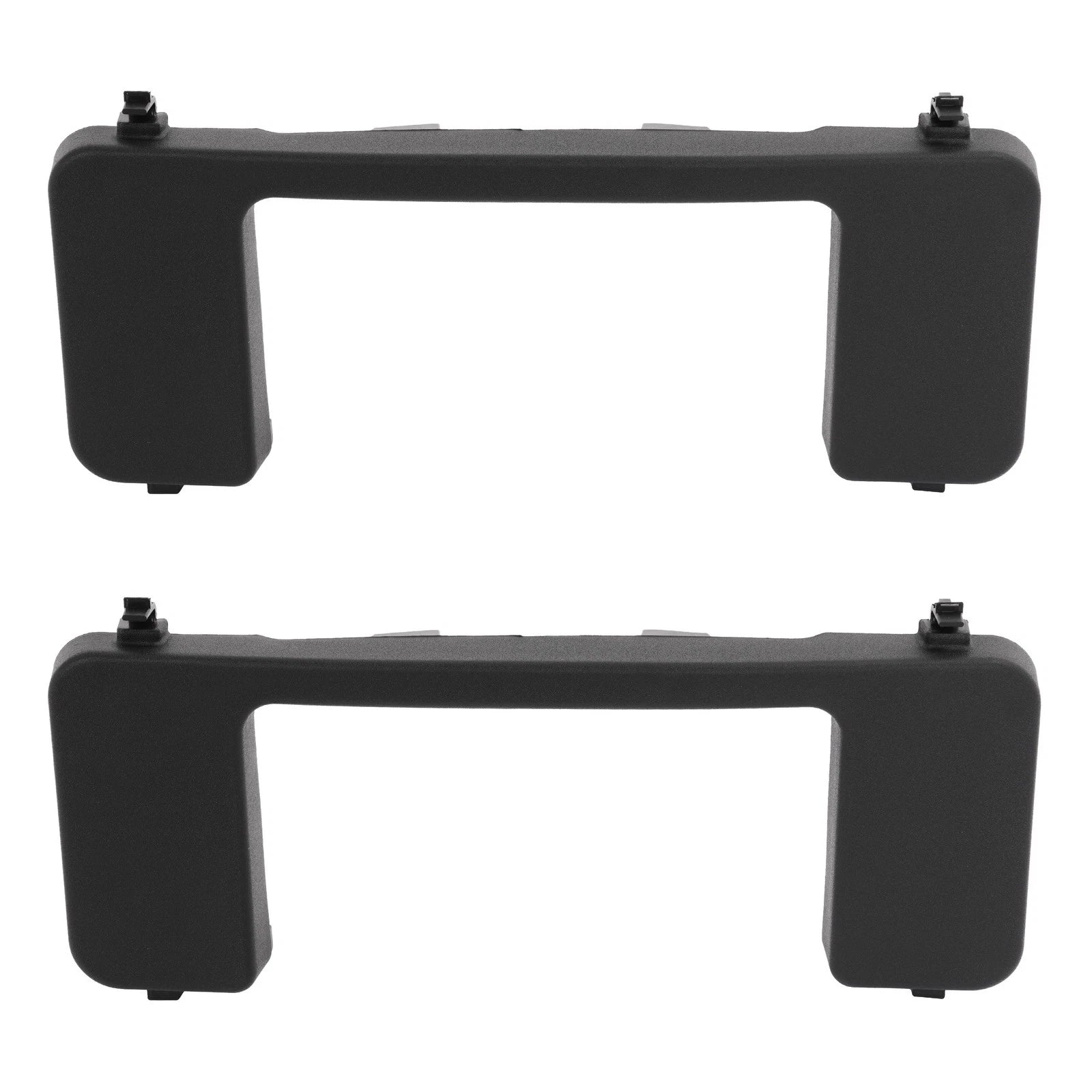 Set of 2 Front Bumper Tow Hook Cover Caps for Ford F250 F350 F450 (2017–2022)