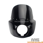 Front Headlight Fairing w/ Extension Blocks for Harley Motorcycle