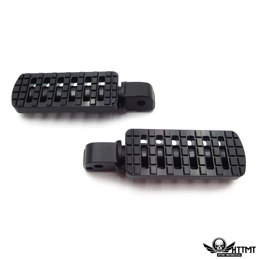 Black Dominator Footpegs for Harley Softail Slim FLSL & Breakout (2018–2023)