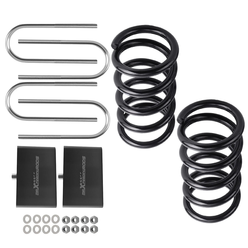 3" Drop Springs for Chevy S10 Blazer GMC Sonoma Jimmy V6 2WD (1982–2004)