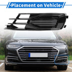 1pc Front Left Fog Light Grill for Audi A6 C7 (2014–2018) No. 4G0807681AD