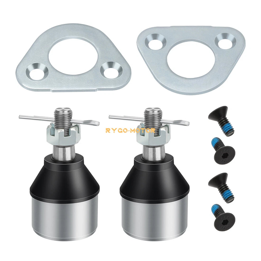 2 Pack Ball Joint & Bracket Kit for Polaris Ranger 400 425 500 570 700 800 (2010–2022)