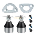 2 Pack Ball Joint & Bracket Kit for Polaris Ranger 400 425 500 570 700 800 (2010–2022)