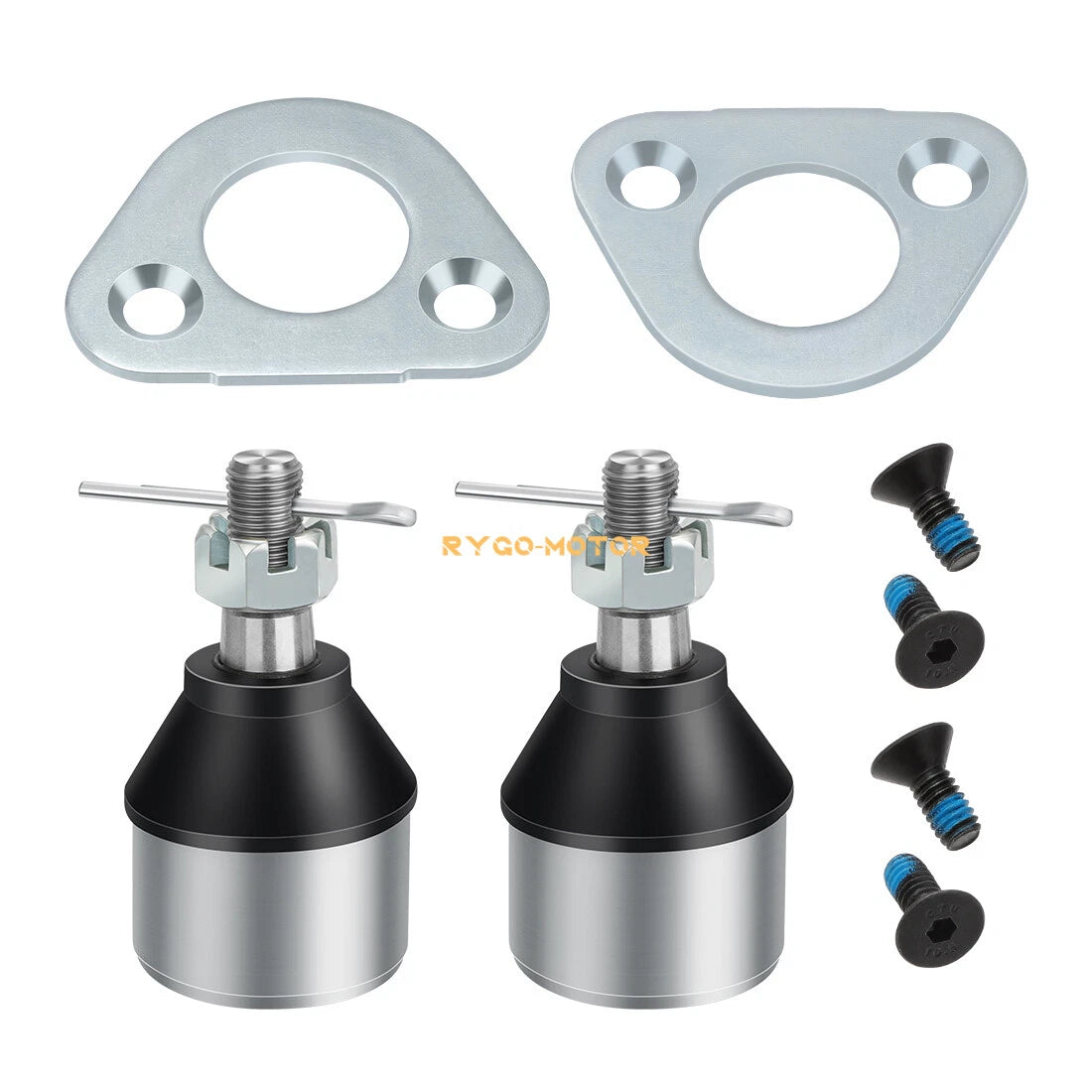 2 Pack Ball Joint & Bracket Kit for Polaris Ranger 400 425 500 570 700 800 (2010–2022)