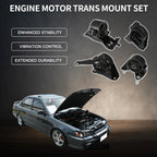 Engine Motor Trans Mount Set for Toyota Corolla L4 1.6L (1993–1997)