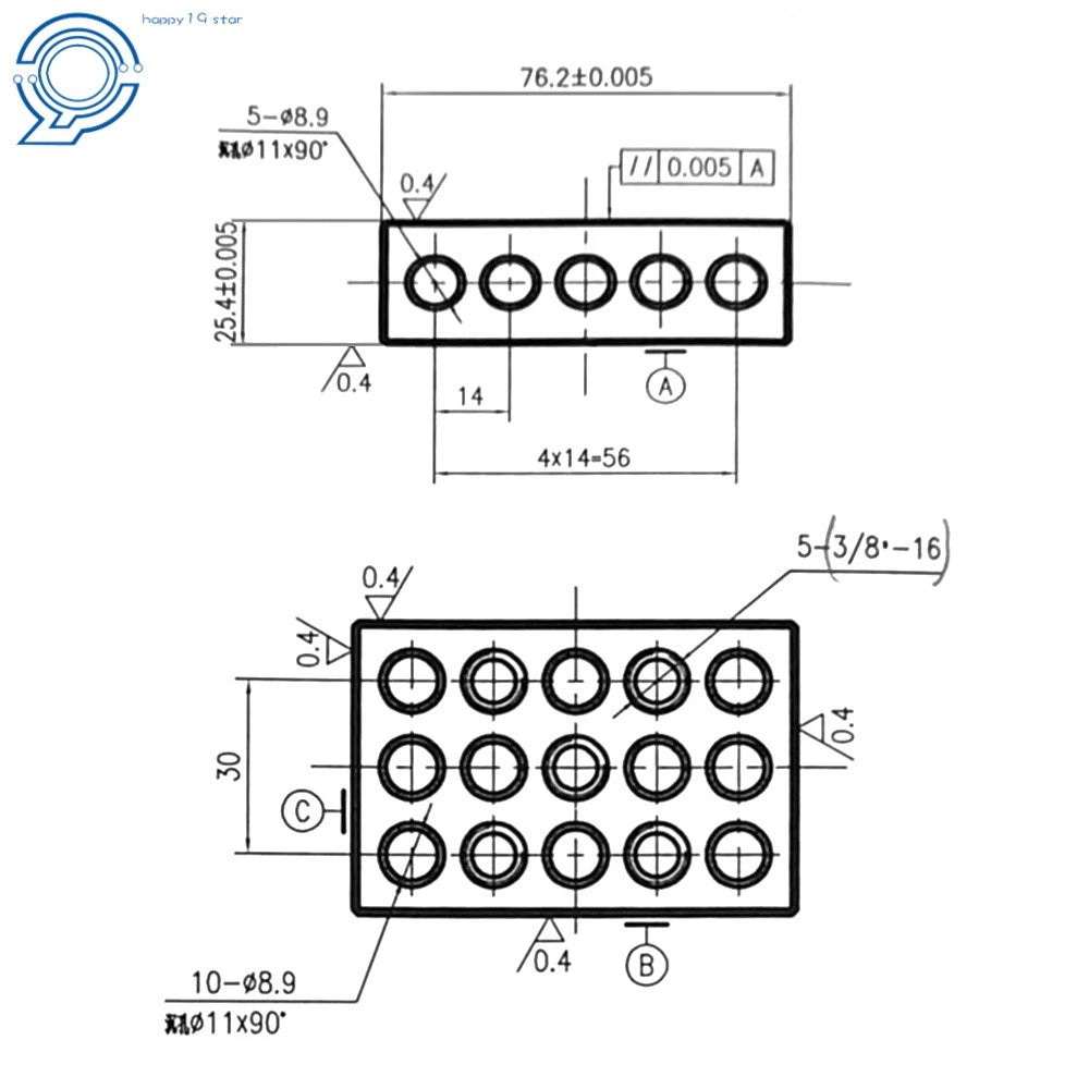 Matched Pair 1-2-3 Blocks for Machinists (Ultra Precision)