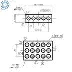 Matched Pair 1-2-3 Blocks for Machinists (Ultra Precision)