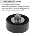 Drive Belt Idler Pulley Black for BMW Series 3 (2008-2012)
