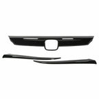 Gloss Black Grille Cover for Honda Accord (2018–2020)