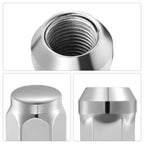 Bulge Acorn Lug Nuts 3/4" Hex for Chevy GMC Silverado Traverse (2011-2019)