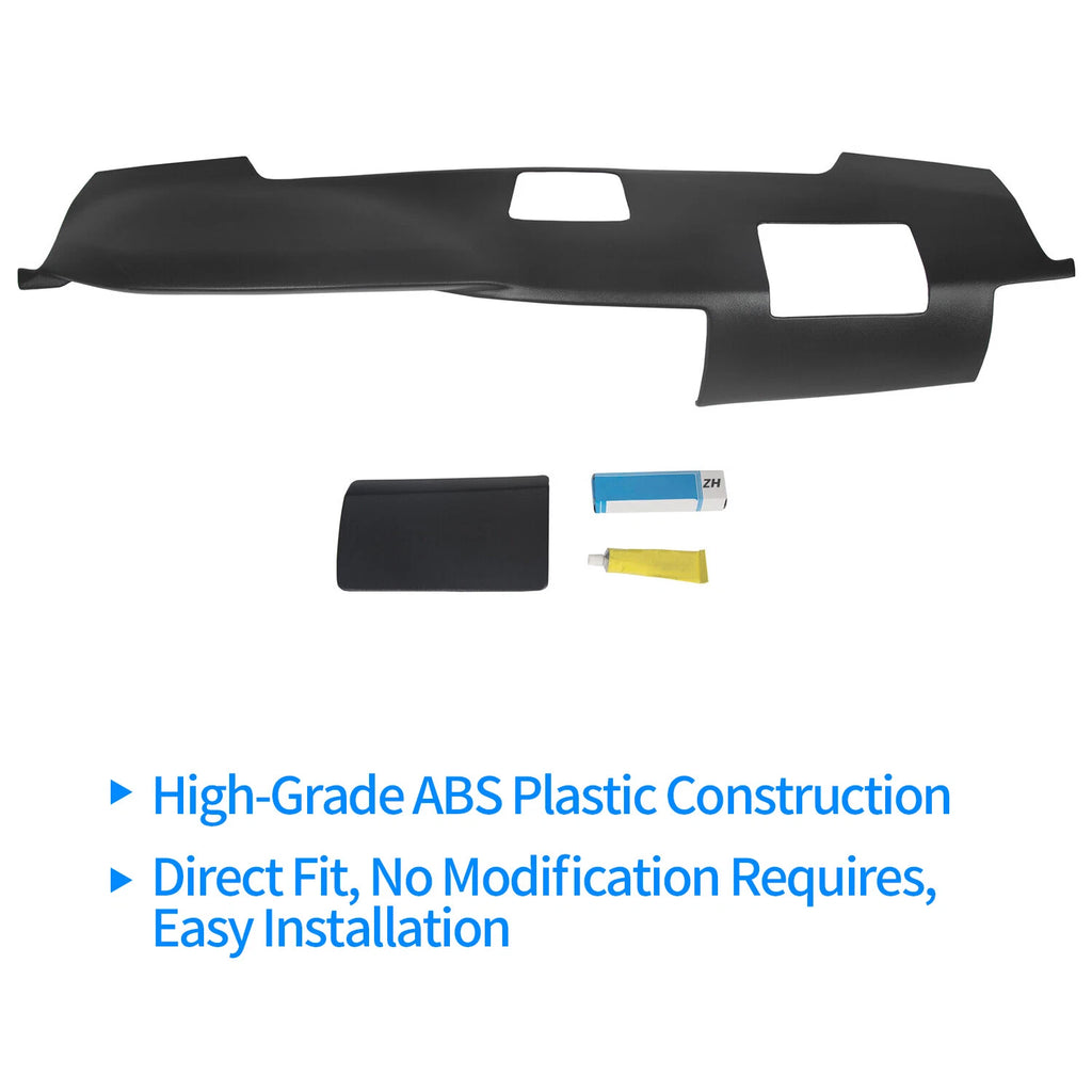 Dash Cover for Toyota 4Runner (2003–2009) - Black, Speaker Holes