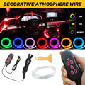 RGB LED Fiber Optic Interior Light Kit for Universal Cars