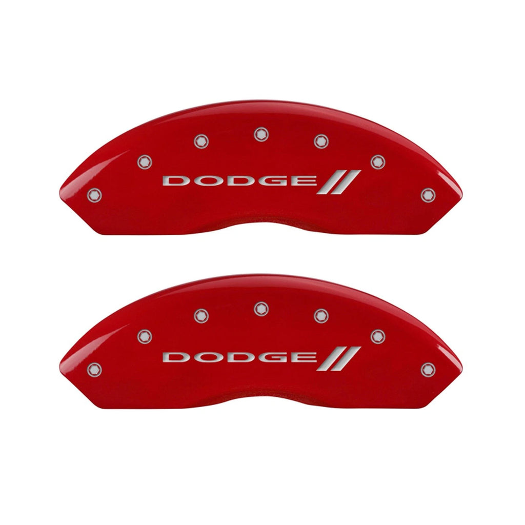 Caliper Covers Set of 4 Red for 2007–2011 Dodge Nitro