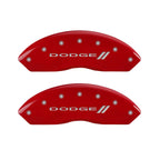 Caliper Covers Set of 4 Red for 2007–2011 Dodge Nitro