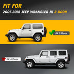 Side Steps Nerf Bars for Jeep Wrangler JK 2 Door (2007–2018)