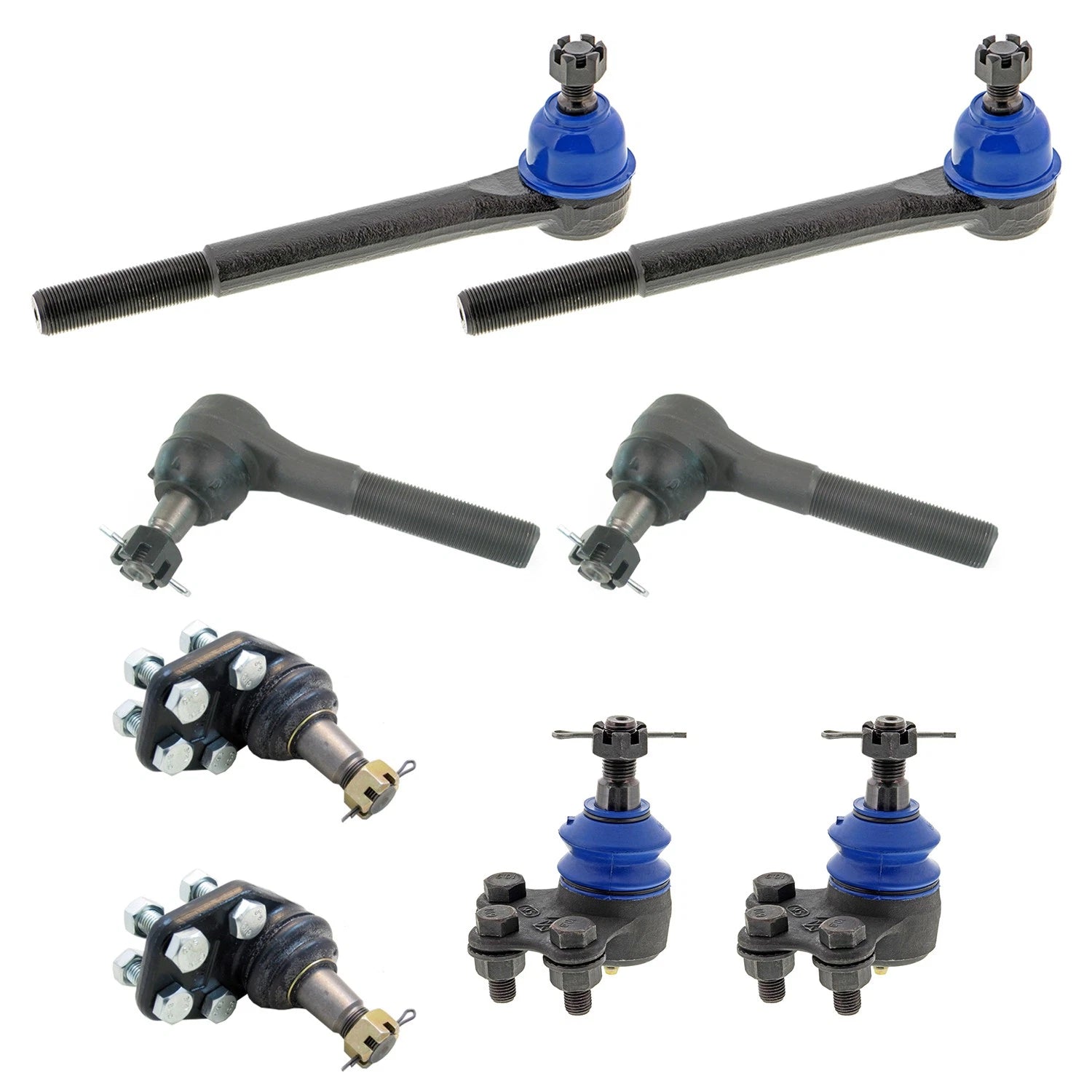 8PC Tie Rod Ends & Ball Joint Kit for Dodge Ram 2500 3500 (RWD)