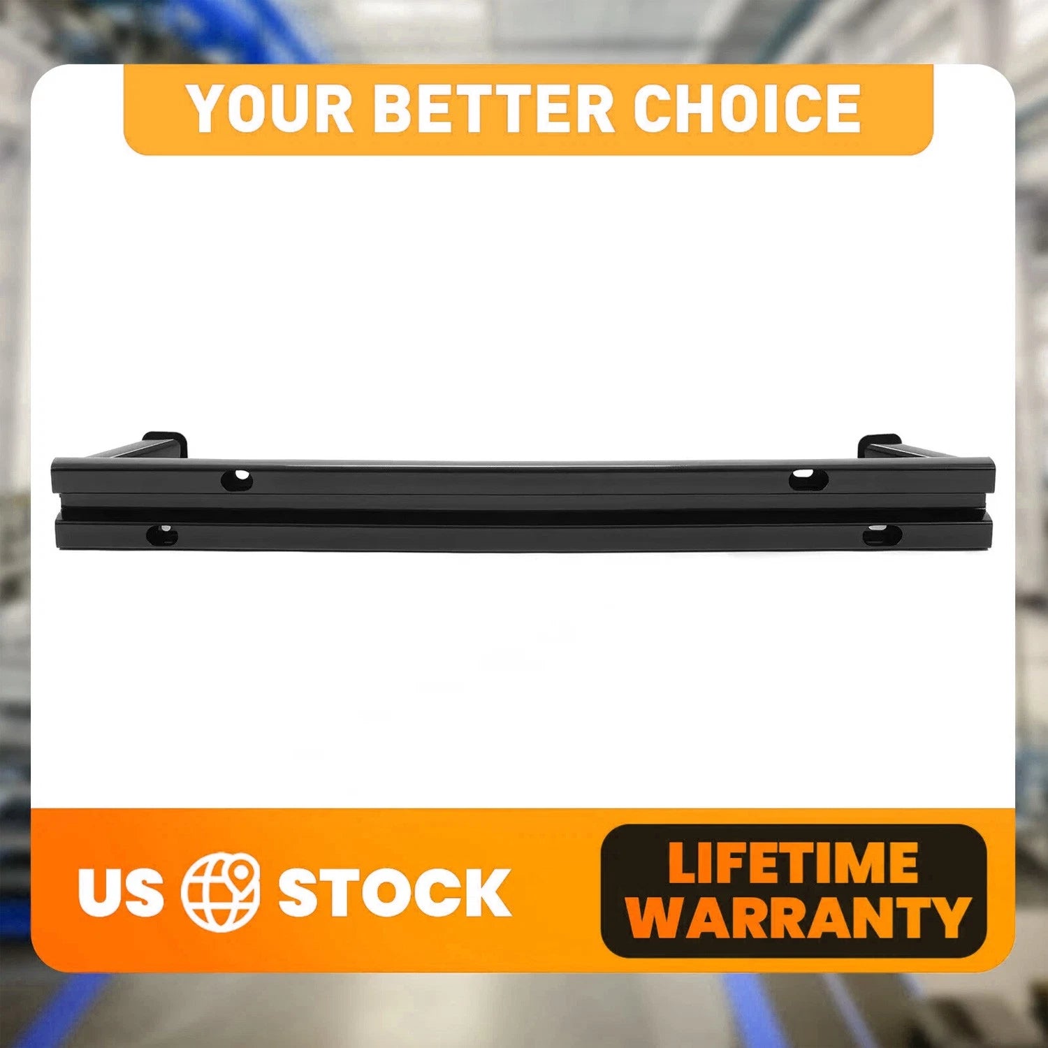 Steel Front Bumper Reinforcement Impact Bar for Chevy Colorado/GMC Canyon (2015–2022)