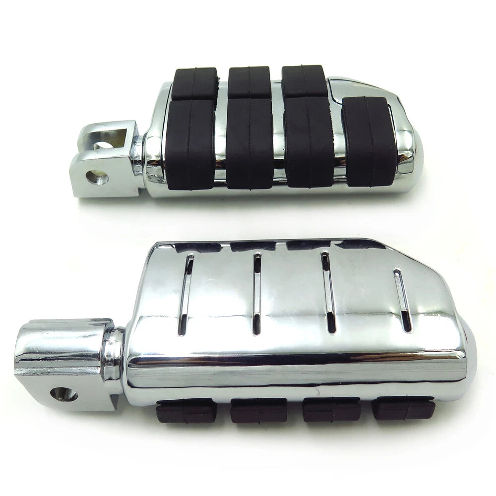 Chrome Dually Footpegs for Suzuki Hayabusa GSX 1300R (1999–2015)