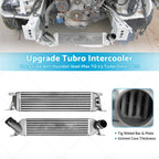 Upgraded 100mm Intercooler for Hyundai iLoad iMax TQ 2.5 Turbo Diesel (2010–2016)
