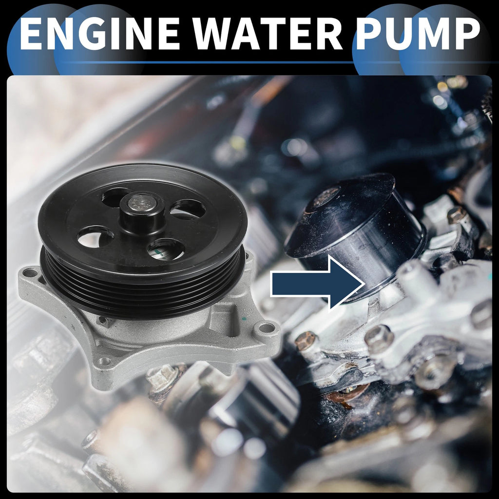 Water Pump with Gasket Kit for Buick Encore (2016–2021) & Chevrolet Cruze (2016–2021) No. 12678774