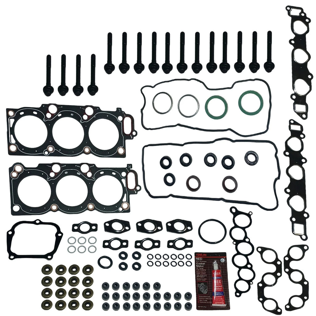 Set of 10 Head Gasket Bolts for Toyota Avalon Camry Sienna (1994–2000)