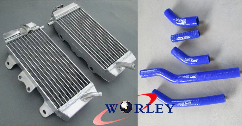 Aluminum Radiator & Silicone Hose for YAMAHA YZ250F WR250F (2006-2009)