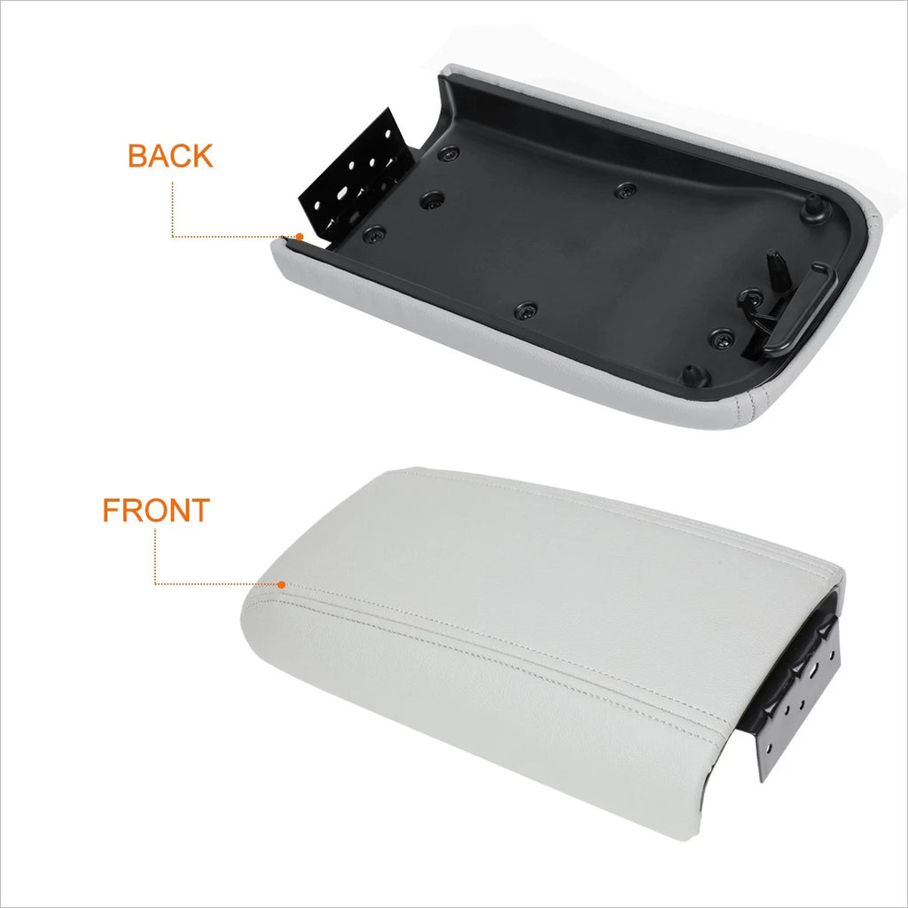 Front Center Console Leather Cover Armrest Lid for Trailblazer/Envoy (2002–2009)