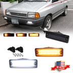 Smoke Switchback LED Signal Blinker Corner Lights for Mazda 323 626 (1983–2002)