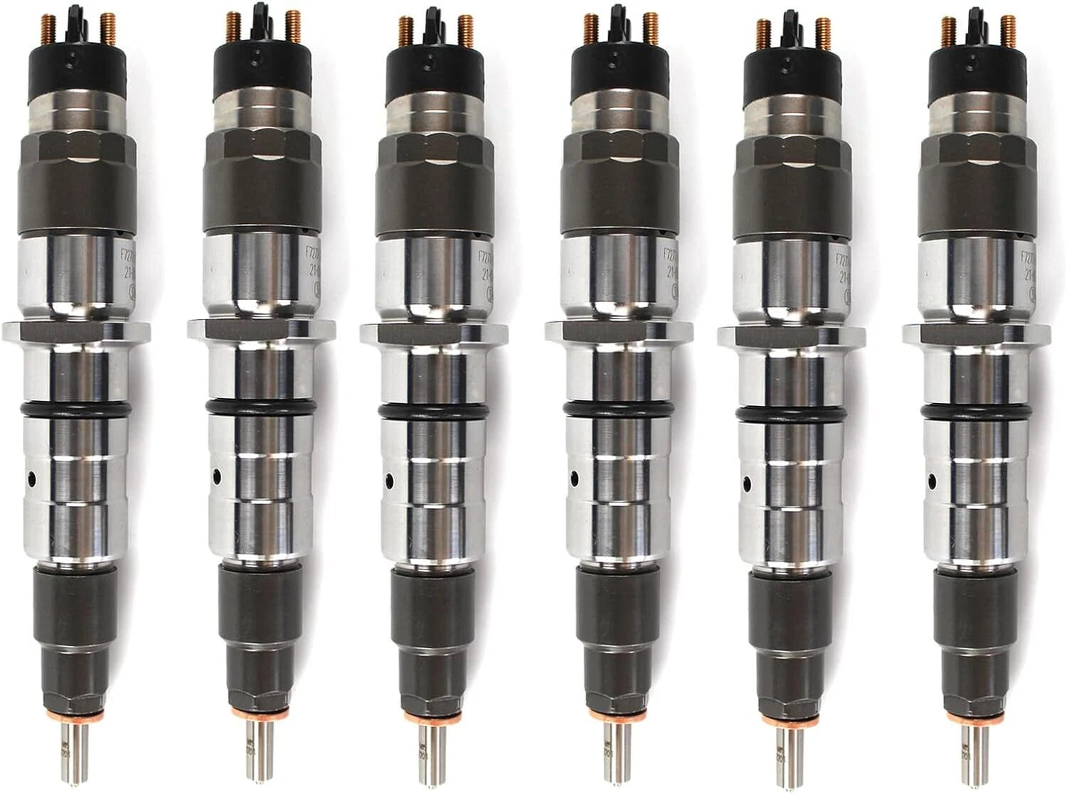 6PCS Fuel Injector 5263262 0445120231 for Cummins QSB6.7 Komatsu S6D107 (2008–2018)