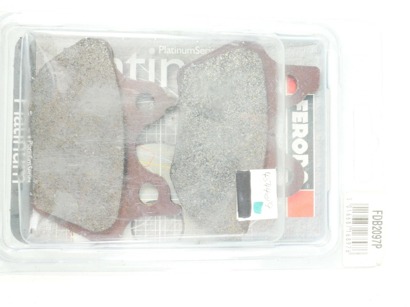 FERODO FDB2097P Platinum Brake Pads for Harley Davidson