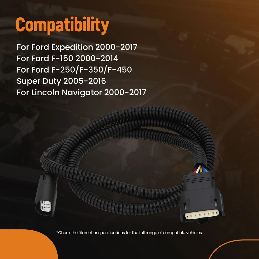 Tailgate Camera Wire Harness for Ford F-250 F-350 F-450 Super Duty (2013–2016)