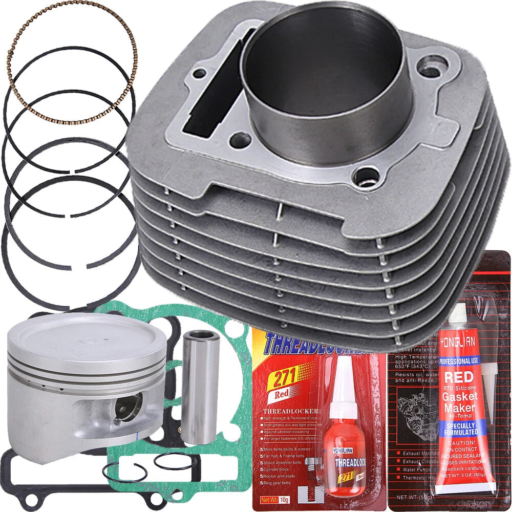 Top End Kit with 83mm Cylinder Piston Gasket for Yamaha Kodiak 400 (1993–1999)