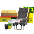 Tune-Up Kit with Mann Filters, NGK Spark Plugs, Hitachi Coils for Audi A4 (1996–2001)