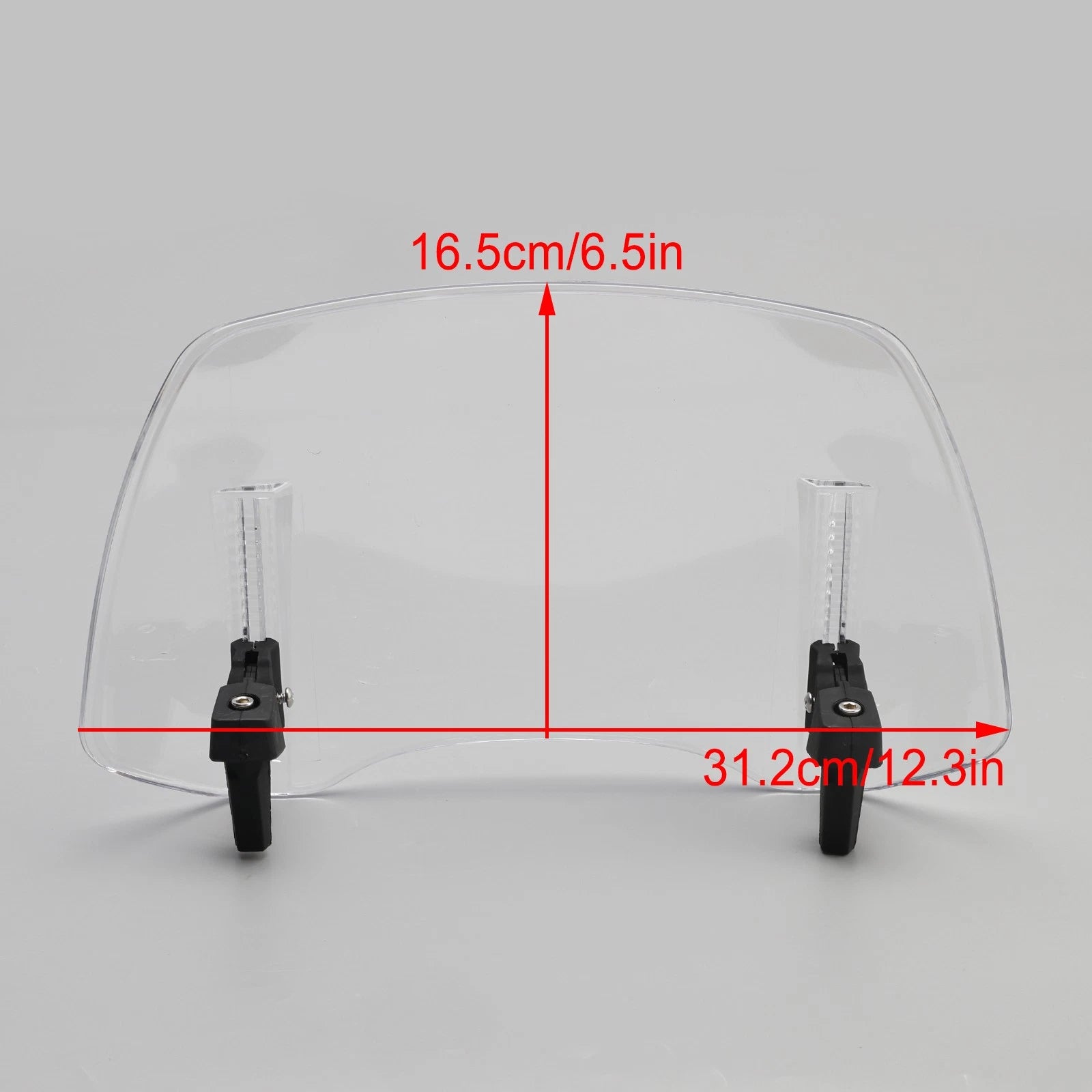 Windshield Deflector Extension Spoiler for Universal Fit (Adjustable)