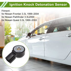 1 Pc Ignition Knock Detonation Sensor No.XF5Z12A99AA for Nissan Frontier (1999–2004)