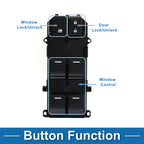 Power Window Switch for Honda Accord HR-V CR-V (No. 35750T6AJ51)
