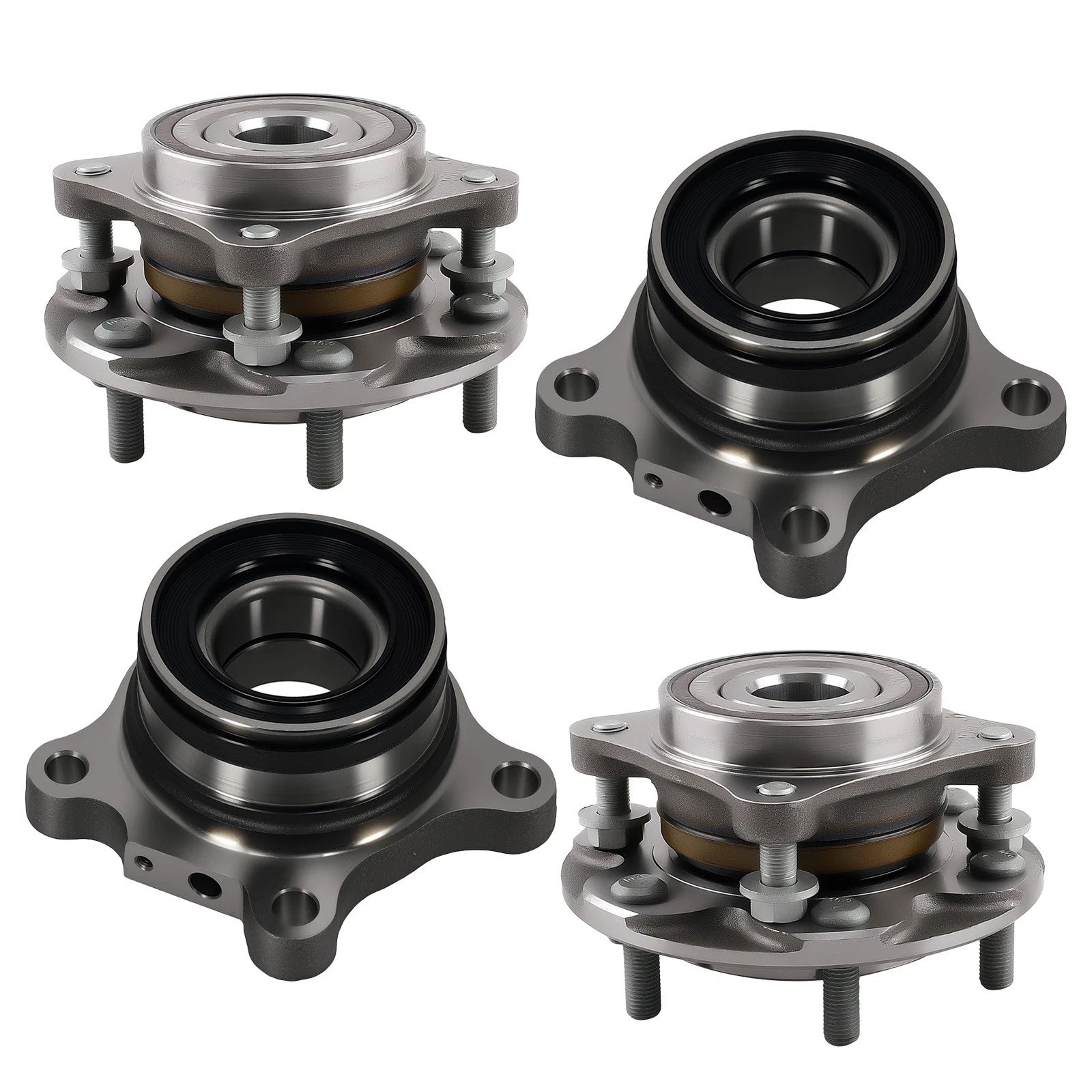 Front Rear Wheel Bearing Hub for Toyota 4Runner 4WD (2003–2016)