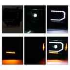 HECASA LED Headlights for GMC Sierra 1500 (2014–2018) / 2500HD 3500HD (2015–2019) #23130717