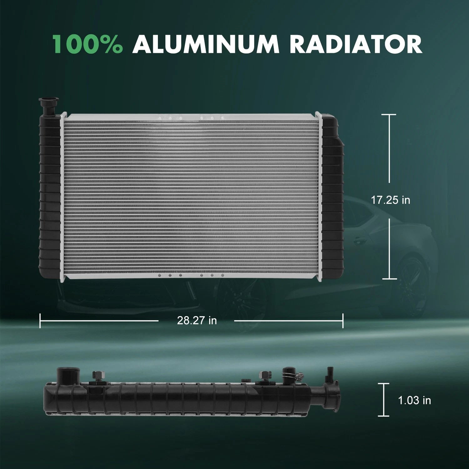 Radiator for Chevrolet C1500 GMC C1500 (1996–1998)