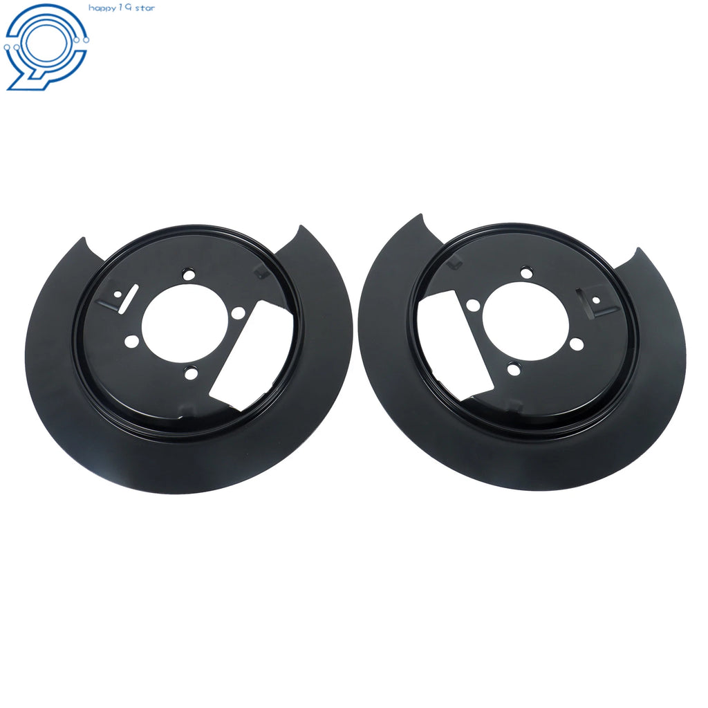 Set of 2 Rear Disc Brake Dust Shields for Chevrolet Blazer S10 GMC Jimmy (1997–2005)