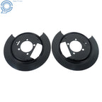 Set of 2 Rear Disc Brake Dust Shields for Chevrolet Blazer S10 GMC Jimmy (1997–2005)