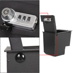 Center Console Safe for Toyota 4Runner (2014–2024) - Gun Storage, 3 Digit Combo
