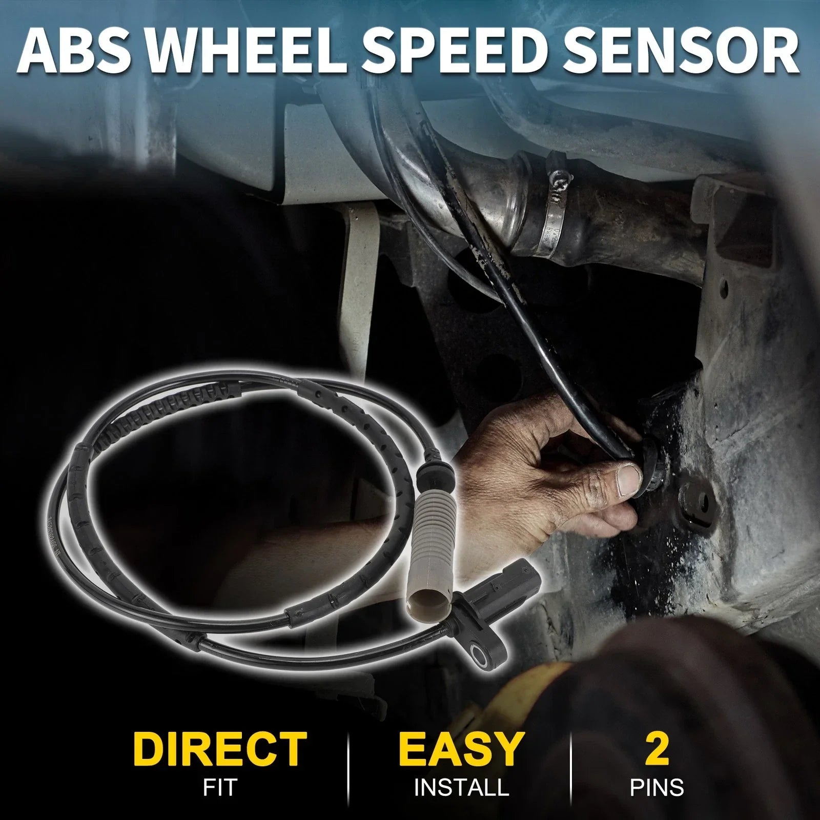 ABS Wheel Speed Sensor - Rear (Left/Right) for BMW 1 Series E81 (2004-2011)