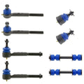 Set of 4 Mevotech Supreme Tie Rod Ends & Sway Bar Kit for GMC C1500 C2500 (1999–2000)
